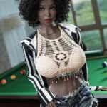 GL-158H-C23 Life-Size 158CM Ebony TPE Sex Doll ...