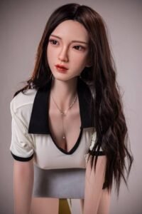 Asian-Faced Silicone Head TPE Body Doll – 158CM Life-Si...
