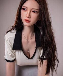 Asian-Faced Silicone Head TPE Body Doll ?C 158CM Life-Size Realistic Sex Doll with Oral, Vagina & Anal