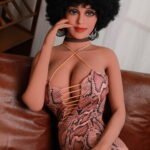 158CM Ebony TPE Love Doll – Realistic Full-Bo...