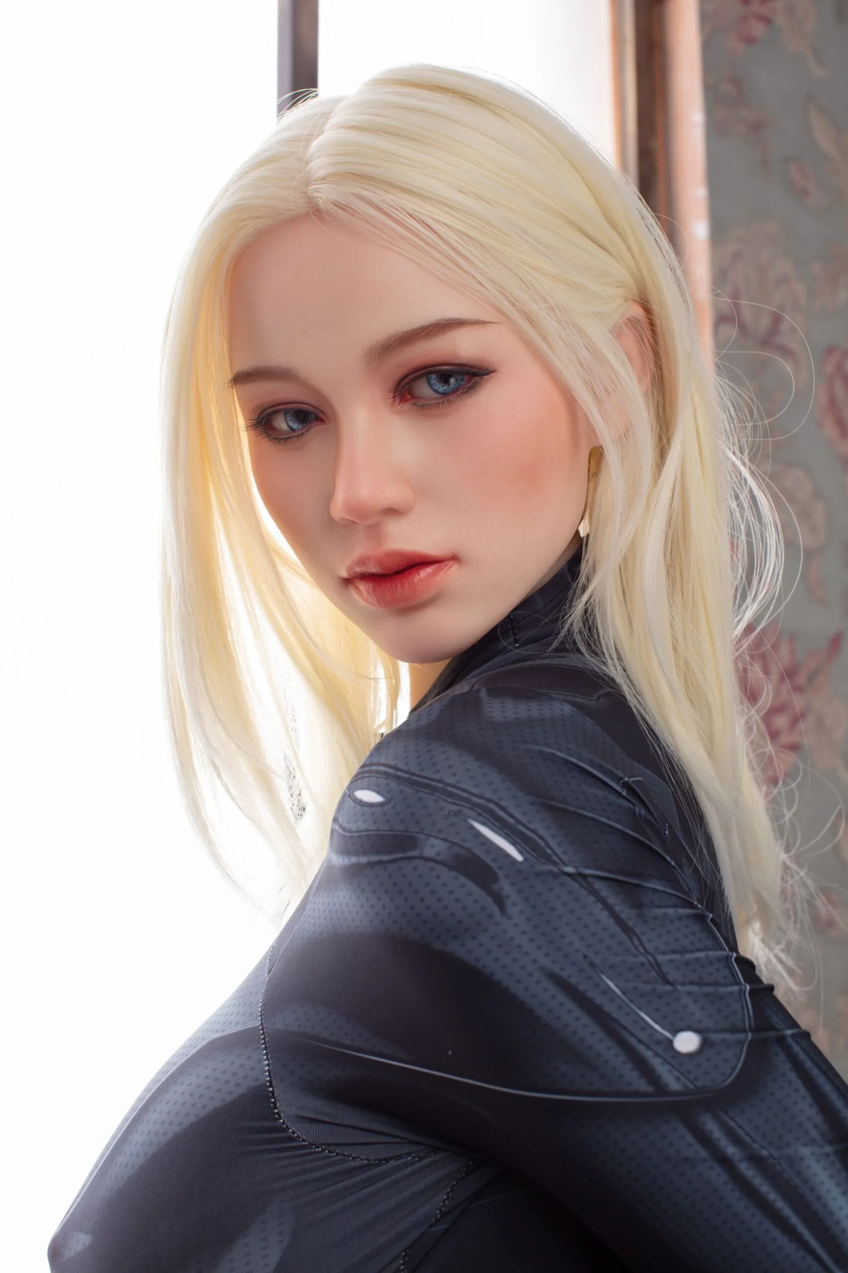 PlusSize TPE Love Doll JCup Curvy Large Breasts Vagina view 6 Bridget162J-C10T Full-Body Plus-Size TPE Love Doll J-Cup Realistic Curvy Doll with Large Breasts, Vagina & Anal for Adults product image showing body appearance and material texture