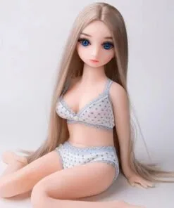 65cm TPE Doll Poseable Figure main view 65cm Full-Body TPE Doll – Realistic, Poseable Figure with Articulated Skeleton product image showing body appearance and material texture