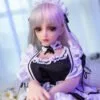 65cm/80cm anime Full-Body TPE Doll – Realistic, Poseable Figure with Articulated Skeleton - 65cm product image showing body appearance and material texture