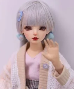 40cm Amine Miniature Doll with Skeleton – Realistic Lifelike Body, Customizable Posing, Perfect for Collectors SF4040-2 product image showing body appearance and material texture