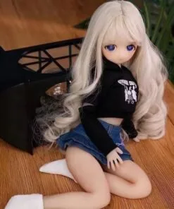 40cm Nini Miniature Doll with Skeleton – Realistic Lifelike Body, Customizable Posing, Perfect for Collectors SF4040-6 product image showing body appearance and material texture