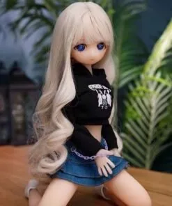 40cm Nini Miniature Doll with Skeleton – Realistic Lifelike Body, Customizable Posing, Perfect for Collectors SF4040-6 product image showing body appearance and material texture