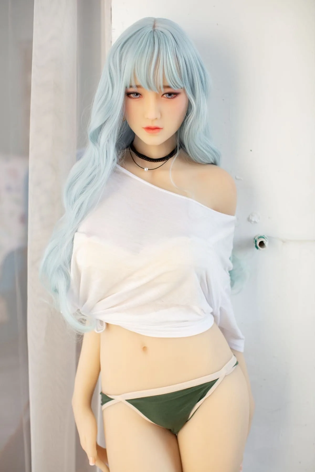 cosplay Asian Silicone TPE Love Doll Ccup LifeSize Dual view 4 Chiaki – cosplay Realistic Asian Silicone Head TPE Love Doll Ccup Life-Size Full-Body Doll with Dual Material Design. product image showing body appearance and material texture