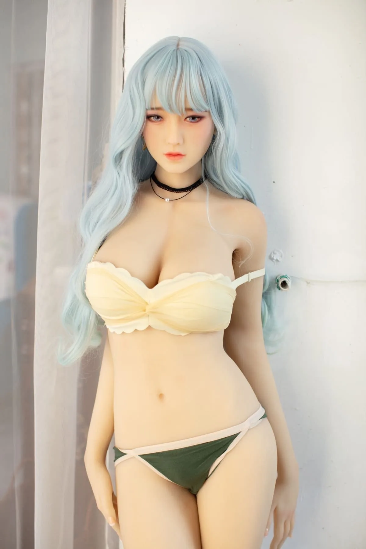 cosplay Asian Silicone TPE Love Doll Ccup LifeSize Dual view 2 Chiaki – cosplay Realistic Asian Silicone Head TPE Love Doll Ccup Life-Size Full-Body Doll with Dual Material Design. product image showing body appearance and material texture