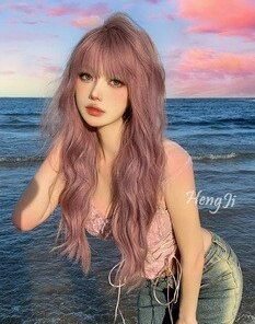 Versatile Synthetic Wig for Dolls – Variety of Styles and Colors to Customize Your Doll’s Look product image showing body appearance and material texture