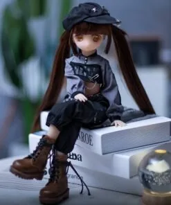 40cm TPE Miniature Doll Lifelike Customizable Posing main view 40cm TPE Poppy Doll with Skeleton – Realistic Lifelike Body, Customizable Posing, Perfect for Collectors SF4001-2 product image showing body appearance and material texture