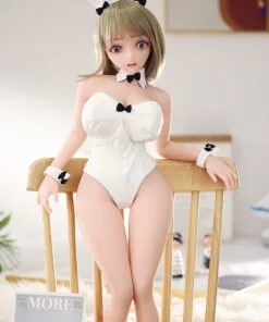 Kirara – 65cm/80cm anime Full-Body TPE Doll – Realistic, Poseable Figure with Articulated Skeleton - 65cm, A product image showing body appearance and material texture