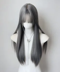 Stylish Synthetic Doll Wigs Long Flowing Hairstyles Natural - view 4