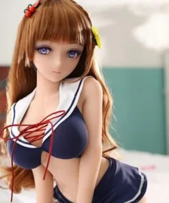65cm anime Full-Body TPE Doll – Realistic, Poseable Figure with Articulated Skeleton product image showing body appearance and material texture