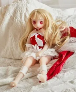 40cm Amine Miniature Doll Lifelike Customizable Posing main view 40cm Bitsy Miniature Doll with Skeleton – Realistic Lifelike Body, Customizable Posing, Perfect for Collectors SF4006-1 product image showing body appearance and material texture