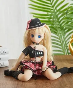 40cm Amine Miniature Doll Lifelike Customizable Posing main view 40cm Fifi Miniature Doll with Skeleton – Realistic Lifelike Body, Customizable Posing, Perfect for Collectors SF4015 product image showing body appearance and material texture