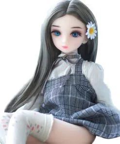 65cm/80cm Full-Body TPE Doll – Realistic, Poseable Figure with Articulated Skeleton - 65cm product image showing body appearance and material texture