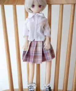 40cm TPE Miniature Doll with Skeleton – Realistic Lifelike Body, Customizable Posing, Perfect for Collectors product image showing body appearance and material texture