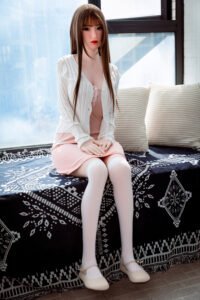 Mary Realistic Asian Silicone Head TPE Love Doll Dcup Lif...