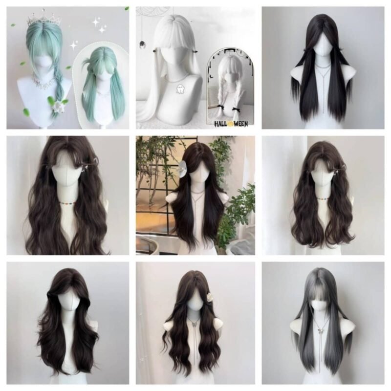 Stylish Synthetic Doll Wigs Long Flowing Hairstyles Natural main view Stylish Synthetic Doll Wigs Long Flowing Hairstyles Natural Stylish Synthetic Doll Wigs Long Flowing Hairstyles Natural Main View 主图