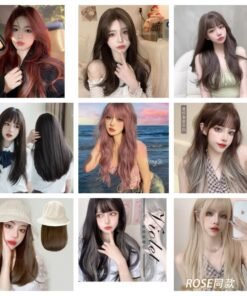 Versatile Synthetic Wig for Dolls - Variety of Styles and Colors to Customize Your Doll's Look