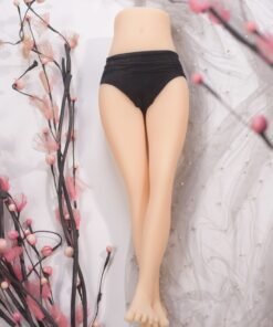 2.51KG (5.5lbs) Small-Leg Mini TPE Sex Doll Torso with Realistic Vagina & Anal Cavities