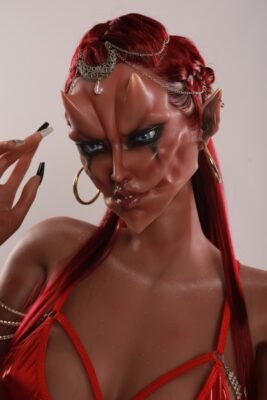 153CM-5.02FT Sexdoll complète en silicone Beatrix Tindra 30F(Cup)