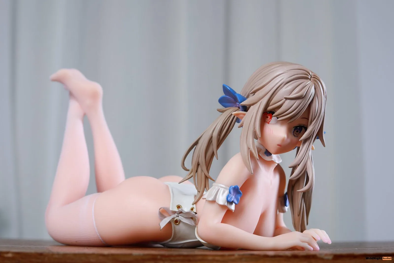 Kirara – 50cm anime Full-Body Silicone Doll – Realistic, Poseable Figure with Articulated Skeleton product image showing body appearance and material texture