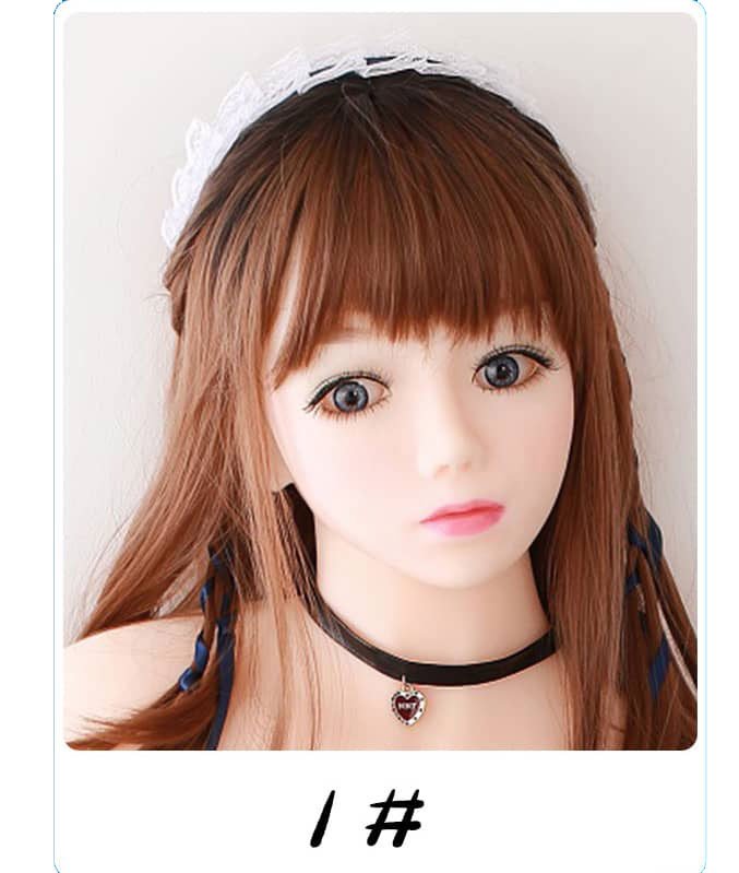 Customize Japanese 158cm 622inches Medium Breast Skinny Doll Headnormal 01