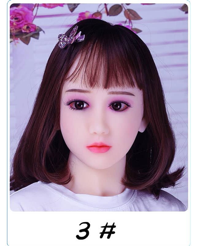 Customize Japanese 158cm 622inches Medium Breast Skinny Doll Headnormal 03