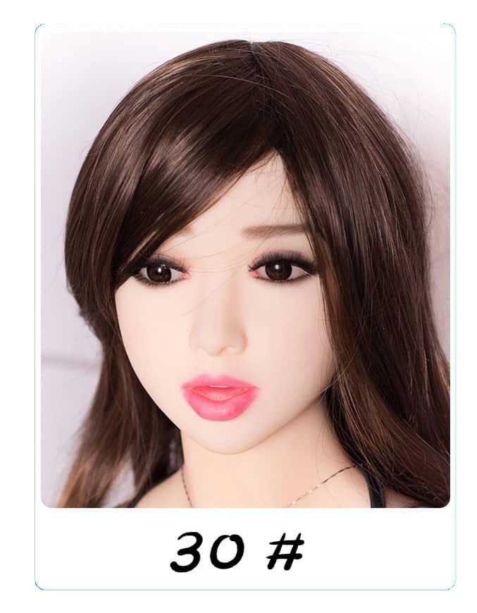 Customize Japanese 158cm 622inches Medium Breast Skinny Doll Headnormal 19