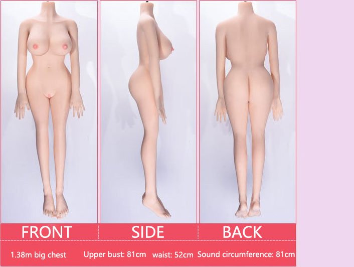 Customize Japanese 158cm 622inches Medium Breast Skinny Doll 体型图 25