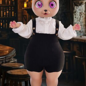 Dolls Castle 92CM Full Silicone Bear Doll – L...