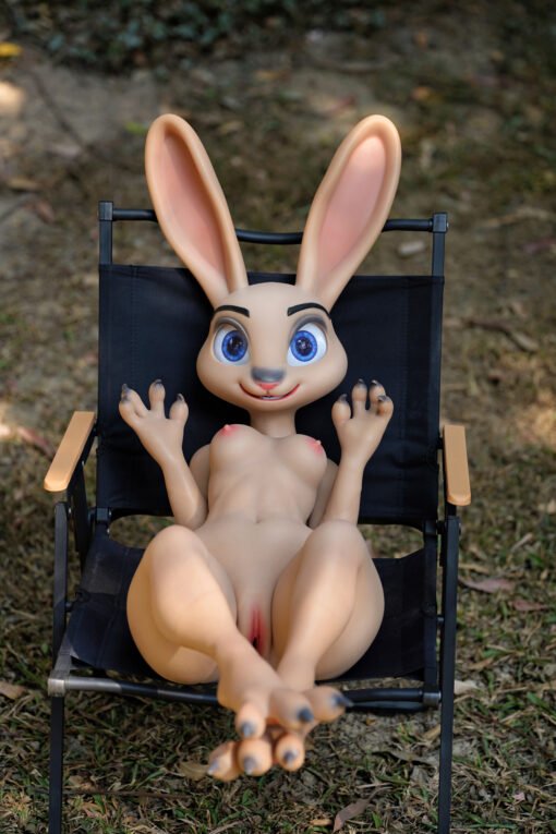 Dolls Castle Rabittie 120cm C Cup Lifelike Fantasy Companion with Adorable Design Rabbitie Silicone Doll 120cm C Cup 2 038 副本