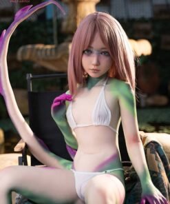 Ruoxi - Lifelike Full Silicone Lizard Girl Doll with Tail