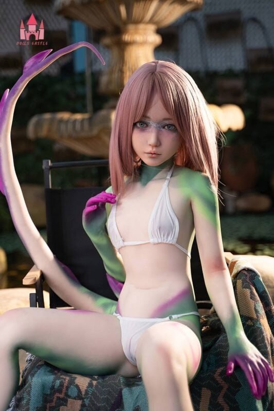 Ruoxi Lifelike Silicone Lizard Girl Doll Tail Ruoxi Lifelike Silicone Lizard Girl Doll Tail Main View Ruoxi 132cm a S16 002