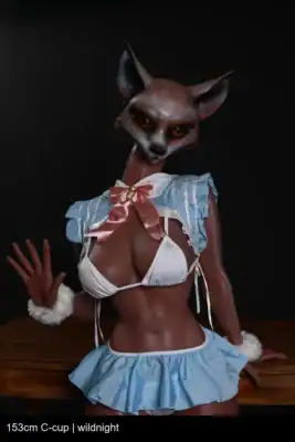 153CM-5.02FT Poupée sexdoll en silicone Fox Sarah 30F(Cup)