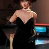ID170F-ID5S-FULL 170cm full silicone realistic doll, face close up view