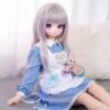 Luna 68cm Mini Anime TPE Figure main view Luna - 68cm Mini Anime Full-Body TPE Figure with Articulated Skeleton with Articulated Skeleton, TPE Body PVC Head product image showing body appearance and material texture