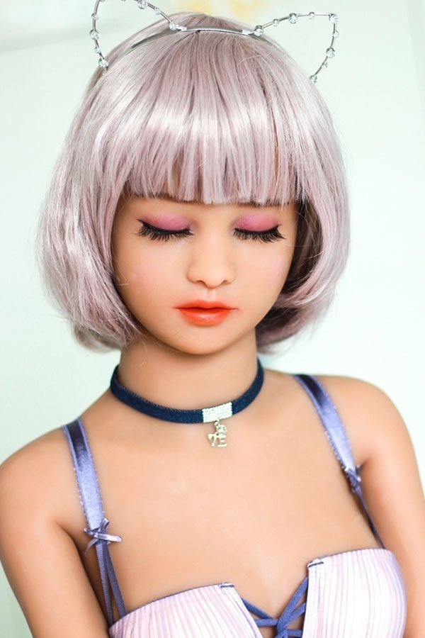 140cm TPE Tan Skin CCup Curvy Doll WanZhi main view 140cm Tpe Tan Skin C cup Curvy Doll Wanzhi 140cm Tpe Tan Skin C cup Curvy Doll Wanzhi Main View 14058jin face close up delicate features 1jpg