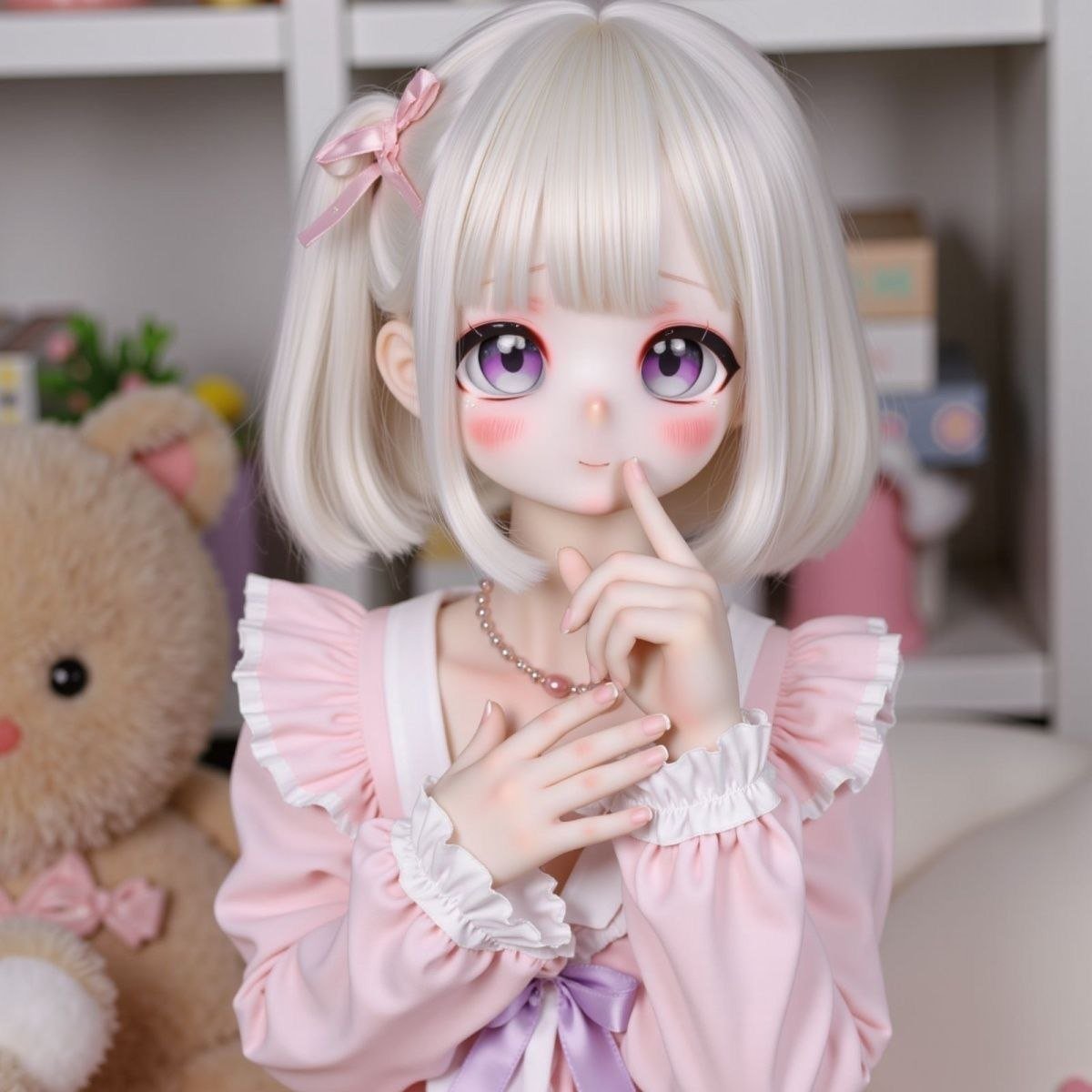 Kira 85cm Anime Poseable Figure TPE view 2 Kira 68cm Mini Anime Poseable Figure Tpe Kira 85cm Anime Poseable Figure Tpe View 2 Dd014 Dd014 lily face and hands sweet pose