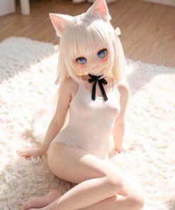 Luna 68cm Mini Anime Poseable Figure Tpe Luna 85cm Anime Poseable Figure Tpe View 2 Dd021 Dd021 luna 68cm tpe body pvc head bodysuit pose white