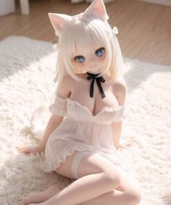 Luna 85cm Anime Poseable Figure TPE main view Luna - 68cm Mini Anime Poseable Figure, TPE Body PVC Head product image showing body appearance and material texture