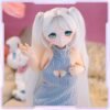 Luna - 68cm Anime Full-Body TPE Figure with Articulated Skeleton with Articulated Skeleton, TPE Body PVC Head, SKU: DD023 product image showing body appearance and material texture