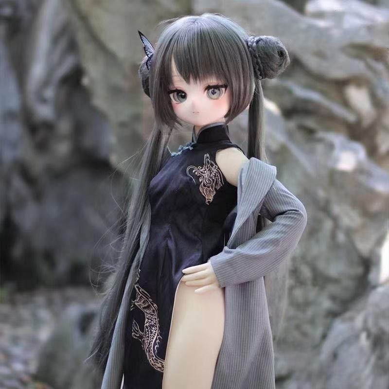 Mei 85cm Anime TPE Figure main view Mei - 68cm Mini Anime Full-Body TPE Figure with Articulated Skeleton with Articulated Skeleton, TPE Body PVC Head, SKU: DD031 product image showing body appearance and material texture