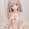 Luna - 68cm Mini Anime Full-Body TPE Figure with Articulated Skeleton with Articulated Skeleton, TPE Body PVC Head, SKU: DD033 product image showing body appearance and material texture