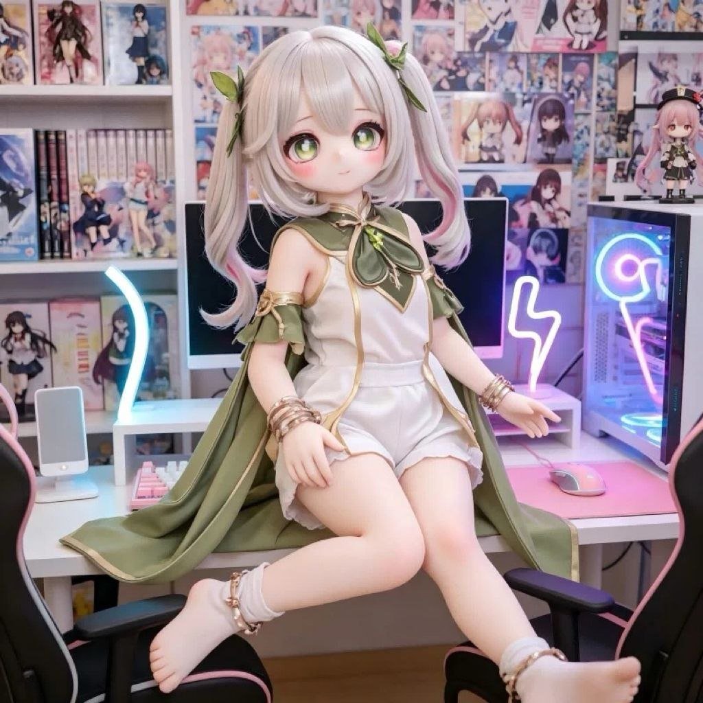 Kira 85cm Anime TPE Figure view 4 Kira 85cm Anime Tpe Figure Kira 85cm Anime Tpe Figure View 4 Dd035 Dd035 kira anime doll seated pose detailed outfit