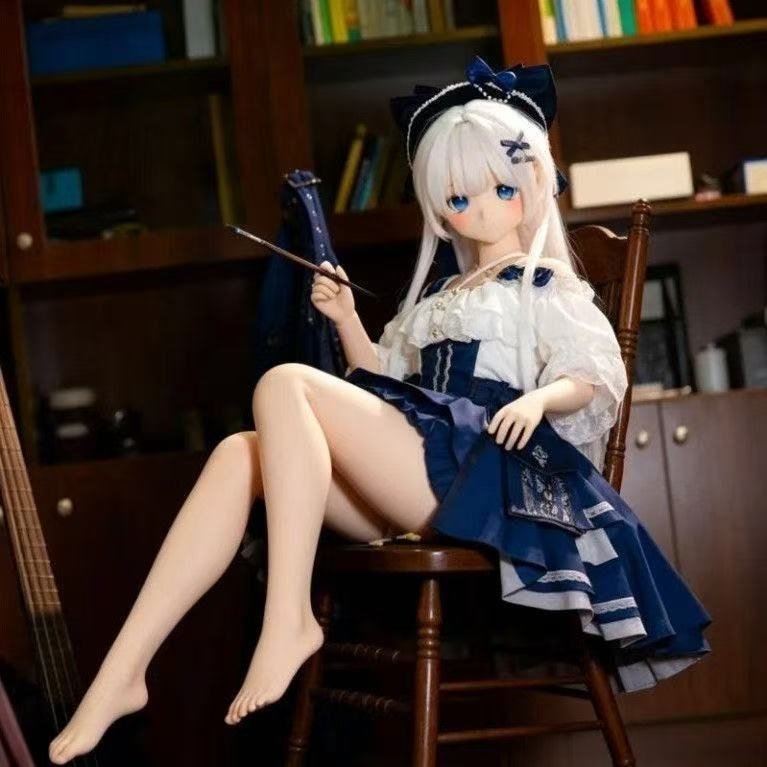 Yuki 85cm Anime TPE Figure view 4 Yuki 68cm Mini Anime Tpe Figure Yuki 85cm Anime Tpe Figure View 4 Dd040 Dd040 yuki seated pose chair legs detail