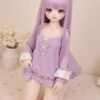 Luna - 68cm Anime Style Poseable Figure, TPE Body PVC Head, SKU: DD043 product image showing body appearance and material texture