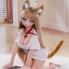 Sakura 85cm Anime TPE Figure main view Sakura - DD046 68cm Mini Anime Full-Body TPE Figure with Articulated Skeleton with Articulated Skeleton, TPE Body PVC Head product image showing body appearance and material texture