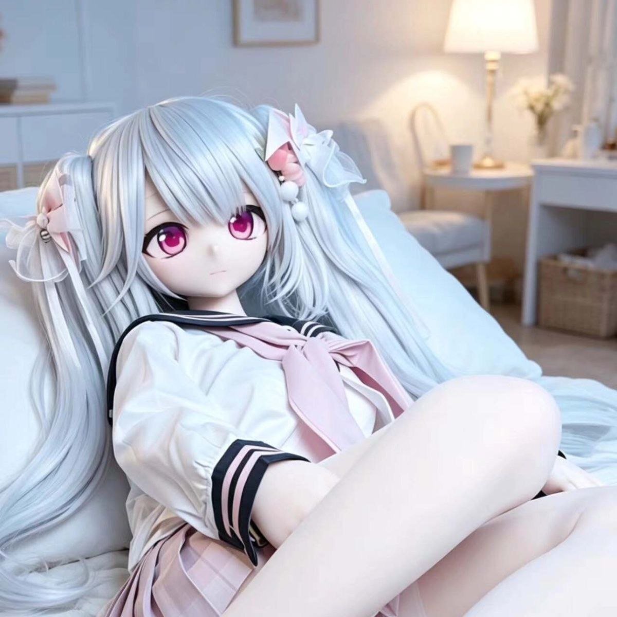 Yuki 85cm Anime TPE Figure view 4 Yuki 68cm Anime Tpe Figure Yuki 85cm Anime Tpe Figure View 4 Dd058 Dd058 yuki side profile body lines